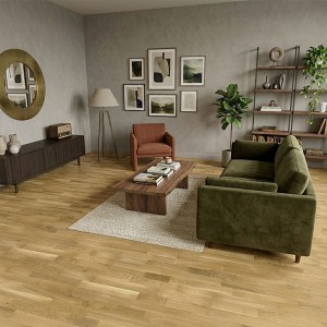 PARQUET PREFINITI - Rovere Naturale Verniciato Opaco - 3 Strip - Naturale -5
